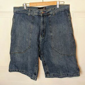 Highland Surfers Men's Blue Denim Jean Shorts 38
